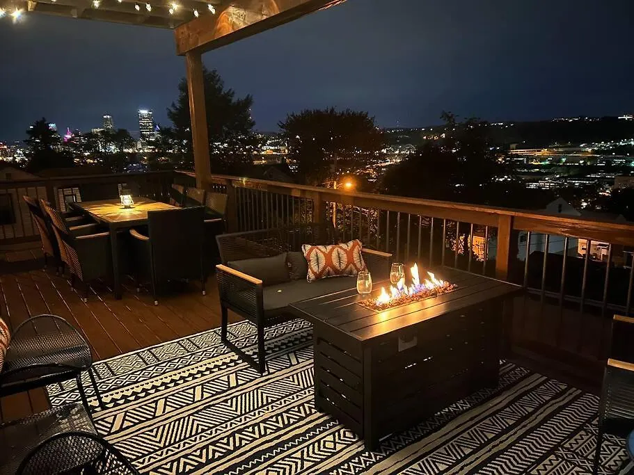City Skyline - Outside Decks - Contemporary Πίτσμπουργκ 0*,